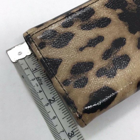 14th Union Wallet Genuine Leather Tan Leopard - Picture 8 of 8